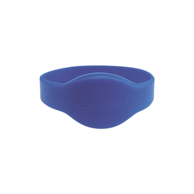 ACCESSPRO - Brazalete de PROXIMIDAD  125 Khz (TIPO EM), 74 mm   Diametro, color azul
