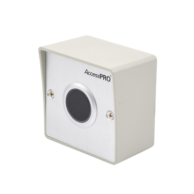 ACCESSPRO - Botón de Salida sin Contacto / Exterior IP68 / Retardo de Tiempo