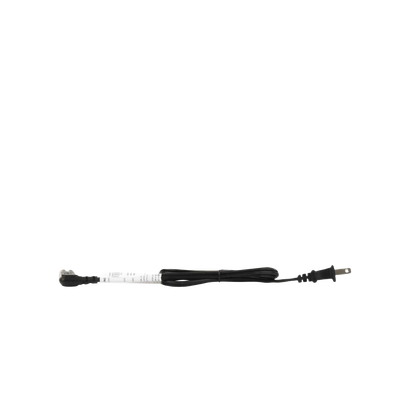 EPCOM POWERLINE - Cable de Alimentación Eléctrica para 120-240 Vca / 1 Metro (3.28 Pies) / 2 Clavijas Tipo Americano / Conector en Forma Tipo L