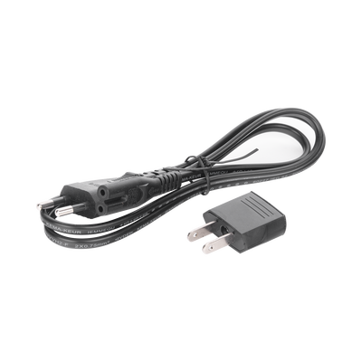 EPCOM POWERLINE - Cable de Corriente Bifásico Conector Tipo 8 (1 Metro (3.28 Pies))