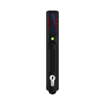 PANDUIT - Chapa de Seguridad SmartZone™, Con Lector de Tarjetas de Frecuencia Dual (125 kHz y 13.56 MHz), y Sensor de Humedad Integrado