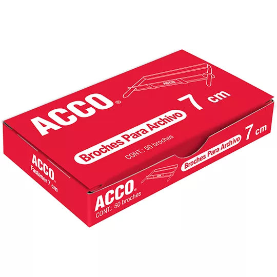 ACCO - Broche Acco No.7 cms P1570 C/50 Broches
