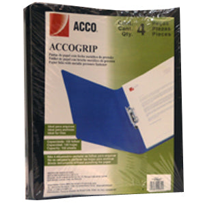 ACCO - CARPETA ACCO GRIP T3 SH-962 CARTA NEGRO C/4