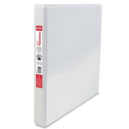 ACCO - Carpeta Acco Brillante 1/2 Aro O Carta Color Blanco