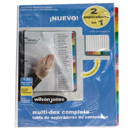ACCO - SEPARADOR ACCO 447 MULTIDEX BASIC 31 DIVISIONES