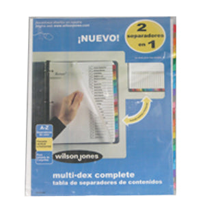 ACCO - SEPARADOR ACCO 448 MULTIDEX BASIC A-Z