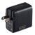 ADATA - Cargador de USB Adata de Pared 65W con 2 Puertos Tipo C y 1 Puerto USB a Enchufe Plegable colo Negro