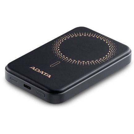 ADATA - Power Bank Adata R100 de Carga Rapida y Magnetica Inalambrico 10000 MAH color Negro