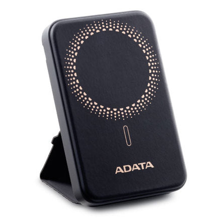 ADATA - Power Bank Adata R100 de Carga Rapida y Magnetica Inalambrico 10000 MAH color Negro