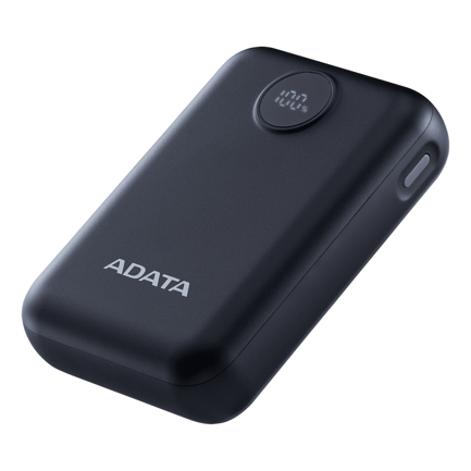 ADATA - Power Bank Adata 10000mAh Digital PC10022 Negro