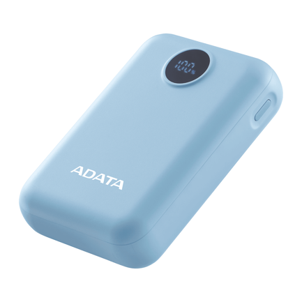 ADATA - Power Bank Adata 10000mAh Digital PC10022 Azul