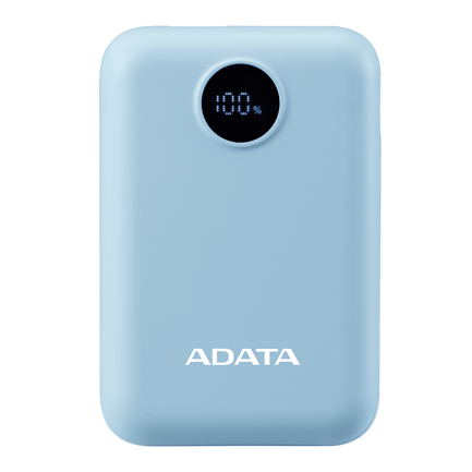 ADATA - Power Bank Adata 10000mAh Digital PC10022 Azul