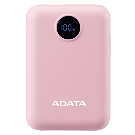 ADATA - Power Bank Adata 10000mAh Digital PC10022 Rosa