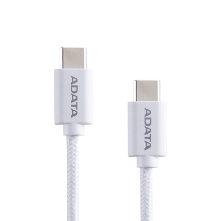 ADATA - Cable USB Adata USB-C A USB-C de 2 metros Color Blanco
