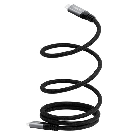 ADATA - Cable Magnético Adata Usb-C Adopta El Usb 3.2 Gen2 Estandar Velocidad De Transferencia De Datos De 10 Gbps Color Negro