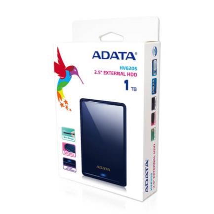 ADATA - Disco Duro Externo Adata 1TB HV620S 2.5" Micro USB-B 3.0 Azul Resistente a Golpes