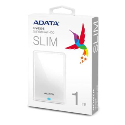 ADATA - Disco Duro Externo Adata 1TB HV620S 2.5" USB 3.1 Blanco