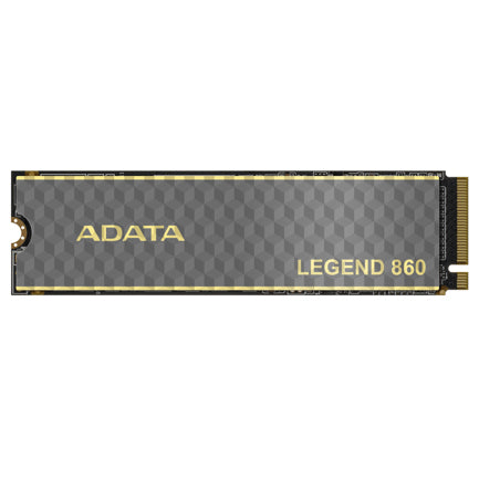 ADATA - Unidad de Estado Sólido SSD Adata Legend 860 500GB PCIE Gen4 M.2 2280 5000/3000Mbs Compatible con PS5 Disipador Alu
