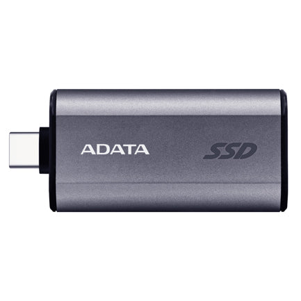 ADATA - Disco Duro Externo Adata SC750 3.5" 2TB USB-C 3.1 Gris Resistente a Polvo para PC