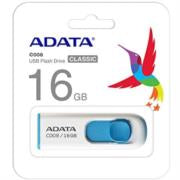 ADATA - Memoria USB Adata C008 16 GB Color Blanca-Azul