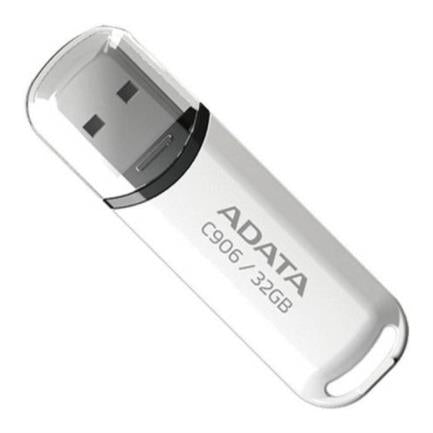 ADATA - Memoria USB Adata C906 Flash 32GB Color Blanco