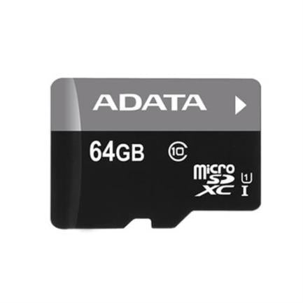 ADATA - Memoria Micro SD Adata Clase 10 + SD 64GB y UHS-1