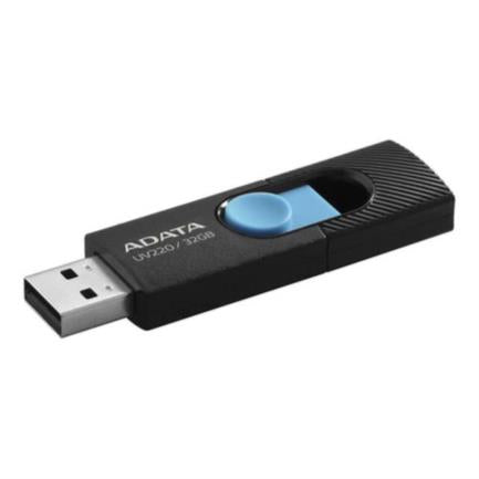 ADATA - Memoria USB Adata UV220 32 GB 2.0 Color Negro-Azul