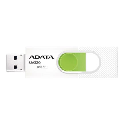 ADATA - Memoria Usb Adata UV320 128Gb Blanco/Verde 3.1