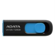 ADATA - Memoria USB Adata UV128 128 GB 3.2 Color Negro-Azul