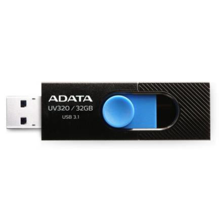 ADATA - Memoria USB Adata UV320 32GB 3.2 Gen1 (3.1 Gen1) Color Negro-Azul