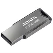 ADATA - Memoria USB ADATA 64 GB UV250 Color Plata Metalica 2.0