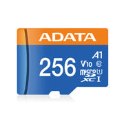 ADATA - Micro SD Adata 256GB V10 F HD Clase 10 A1 Azul