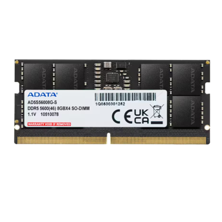 ADATA - Memoria Ram Adata 8GB DDR5 5600MHz SO-DIMM