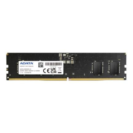 ADATA - Memoria Ram Adata 8GB DDR5-4800Mhz U-DIMM Color Negro