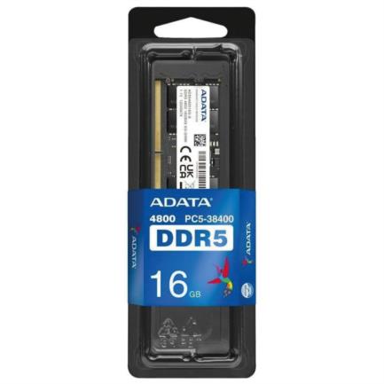 ADATA - MEMORIA RAM ADATA SODIM 16GB 4800Mhz DDR5 ADATA LAPTOP
