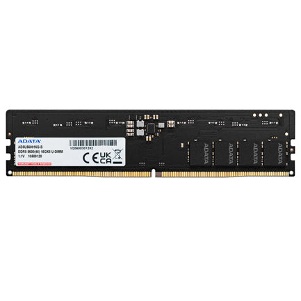 ADATA - Memoria Ram Adata 16GB DDR5 U-DIMM 5600Mhz