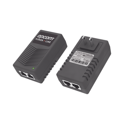 EPCOM POWERLINE - Adaptador de pared / Inyector PoE / 24 Vcc / 1 A / Controlado por chip IC / Protección contra OV, OC, SC, UV/  Fácil de instalar