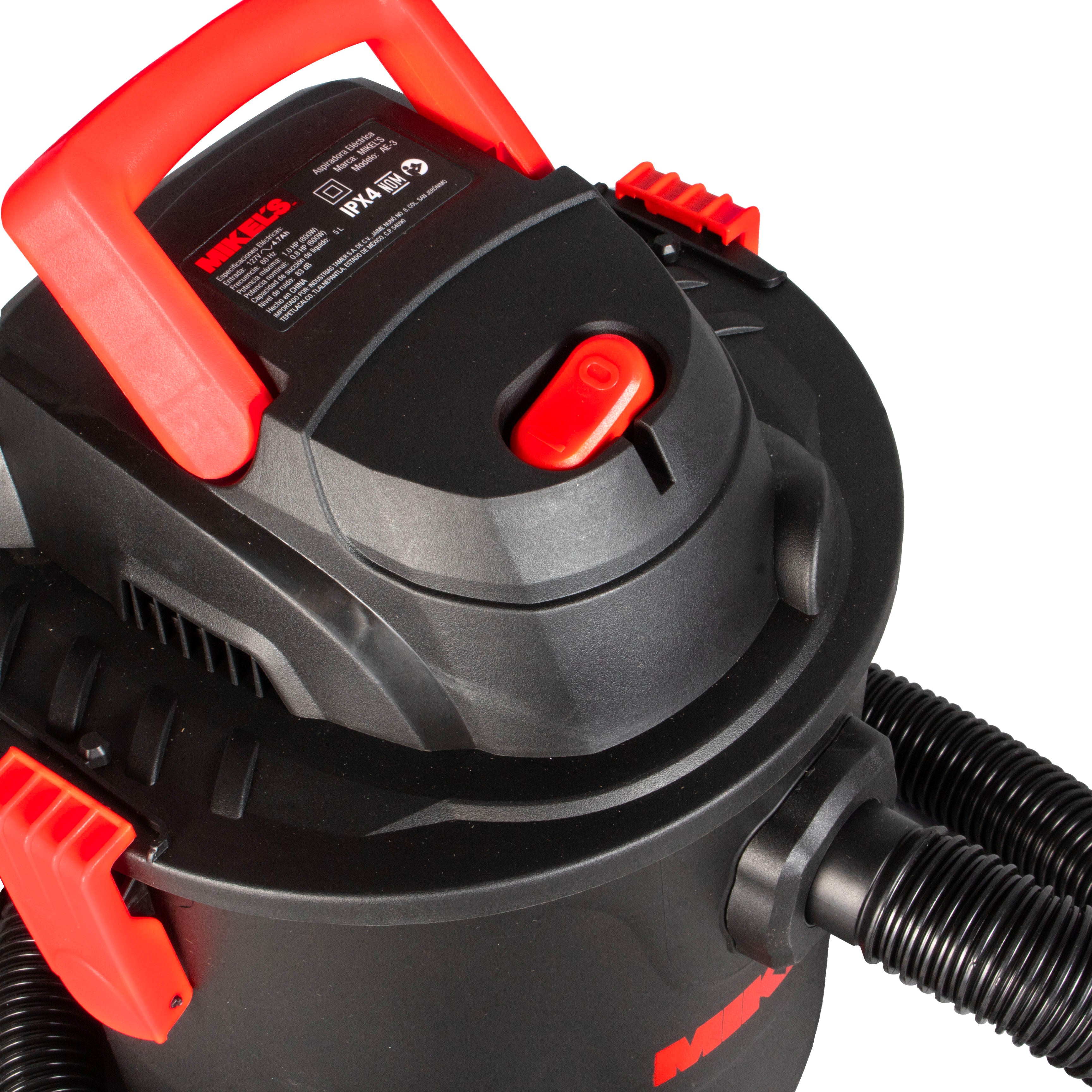 Aspiradora eléctrica sólidos y líquidos (3 gal)