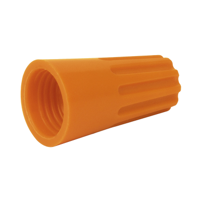 EPCOM POWERLINE - Capuchón roscable / 12 AWG / Naranja / Paquete de 25 piezas.