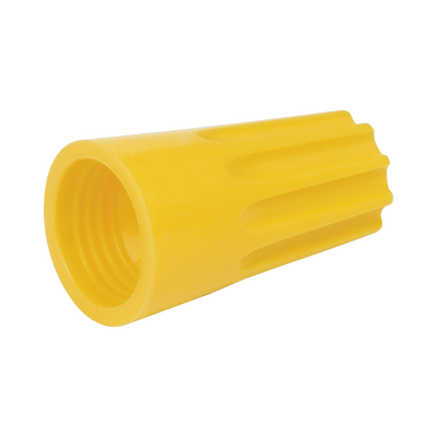 EPCOM POWERLINE - Capuchón roscable / 10 AWG / Amarillo / Paquete de 25 piezas.