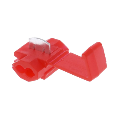 EPCOM POWERLINE - Terminal tipo almeja / 22 - 18 AWG / Rojo / Paquete de 25 piezas.