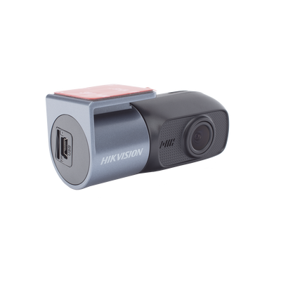 HIKVISION - Cámara Móvil (Dash Cam) para Vehículo 2 Megapixel (1080p) / Micrófono y Bocina Integrado / Wi-Fi / Micro SD / Conector Mini USB / G - Sensor