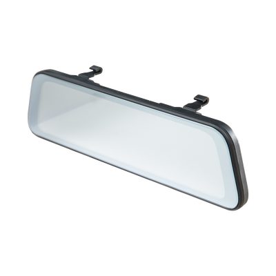 HIKVISION - Cámara de Retrovisor / Cámara Frontal de 2 Megapixel (1080p) y Trasera de 2 Megapixel (1080p) / H.265 / Pantalla 9.35" / G-Sensor / Micrófono y Bocina Integrada / Micro SD / Fácil de Instalar / Reconocimiento de voz