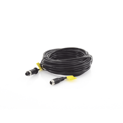 HIKVISION - Cable Extensor de Vídeo y Audio de 10 Metros / Conector Tipo Aviación / Compatible con Cámara TURBO Móvil HIKVISION