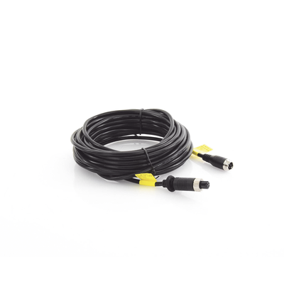 HIKVISION - Cable Extensor de Vídeo y Audio de 10 Metros / Conector Tipo Aviación / Compatible con Cámara TURBO Móvil HIKVISION