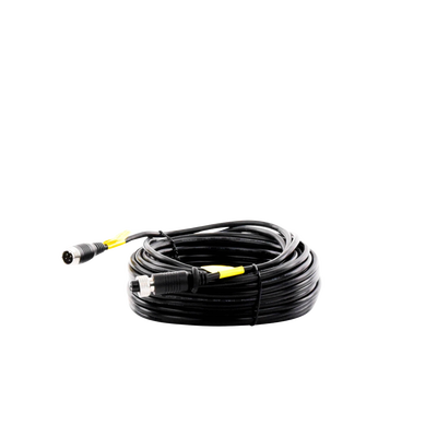 HIKVISION - Cable Extensor de Vídeo y Audio de 14 Metros / Conector Tipo Aviación / Compatible con Cámara TURBO Móvil HIKVISION
