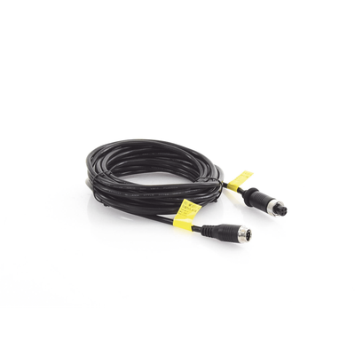 HIKVISION - Cable Extensor de Vídeo y Audio de 6 Metros / Conector Tipo Aviación / Compatible con Cámara TURBO Móvil HIKVISION