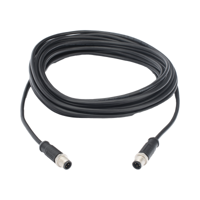 HIKVISION - Cable Extensor de Vídeo y Audio de 10 Metros / Conector Tipo Aviación / Compatible con Cámara IP Móvil HIKVISION