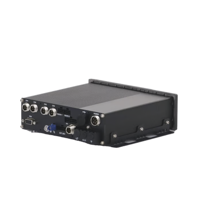 HIKVISION - DVR Móvil 1080p (2 Megapixel) / 4 Canales TURBO / Sensor G / Compatible IA / Soporta 2 HDD / Alarmas I/O / Salida de Video / Incluye 1 SSD de 1 TB