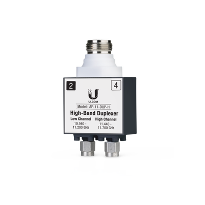 UBIQUITI - Duplexer para AF-11, banda licenciada de 11 GHz de banda alta (10.940-11.200 GHz y 11.440-11.700 GHz)
